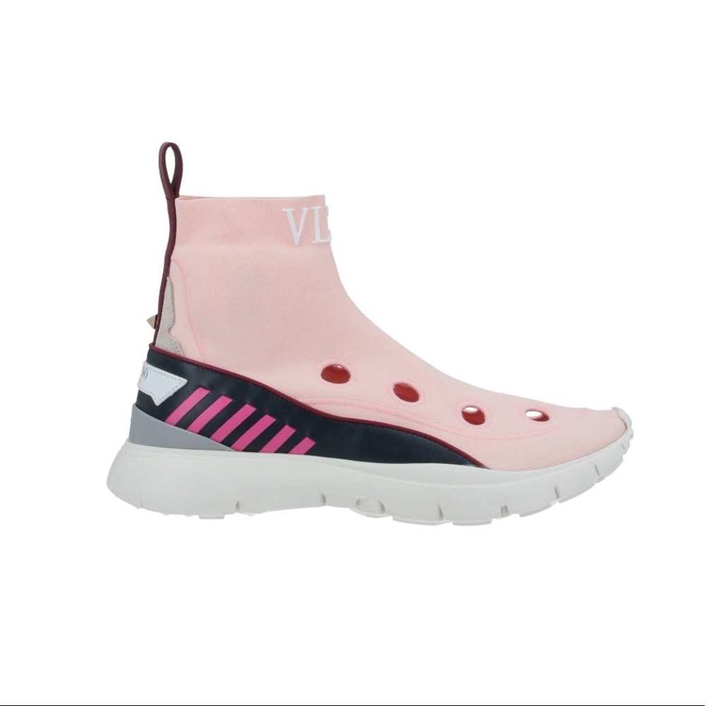 Valentino Pink Sneakers - Picture 1 of 4